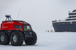 Украинский вездеход Sherp прошел успешные испытания на Северном полюсе