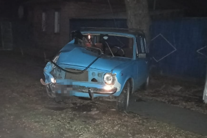 На Луганщине пьяный водитель автомобиля "ВАЗ" оставил без света целую улицу