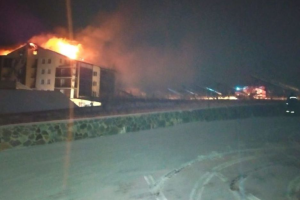 Під Вінницею в результаті пожежі в комплексі відпочинку "Батерфляй" загинула людина