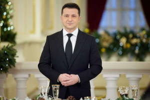 Новогоднее поздравление Владимира Зеленского: полное видео