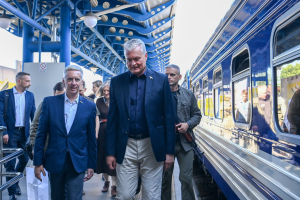 Президент Литви Гітанас Науседа прибув до Києва