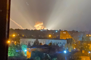 У глибокому тилу ворога на повітря злетів черговий склад боєприпасів
