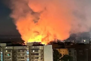 "Самовозгорание": Под Москвой на территории воинской части ночью сгорела казарма