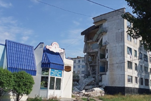 Свежие кадры из оккупированного Лисичанска