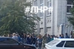 В окупованому Луганську бунтують мобілізовані, які вирвалися з Балаклії