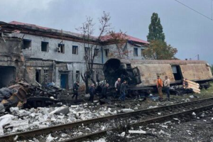 Ракетный удар по Харькову: оккупанты уничтожили вагоны с телами своих военнослужащих