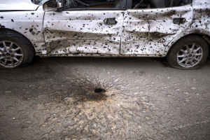 У Куп'янському районі виявлено розстріляну колону цивільних авто: є жертви