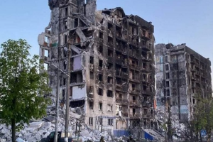 Окупанти рівняють із землею деокуповані села та блокують виїзд людей, використовуючи їх як "живий щит"