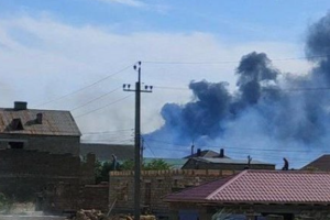 В оккупированном Джанкое прогремел взрыв в воинской части: есть погибшие и раненые