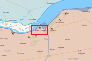 Окупанти розпочали евакуацію колаборантів та їх родин з Нової Каховки