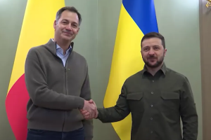 До Києва з офіційним візитом прибув прем'єр-міністр Бельгії Олександр де Кроо