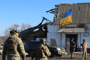 Разрушенная и покалеченная: украинские военные показали, как выглядит освобожденная Макеевка на Луганщине