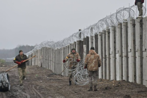 Белорусским пограничникам не нравится, что Украина укрепляет свою границу