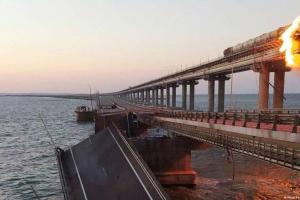 Голова СБУ вперше прокоментував вибух на Кримському мосту