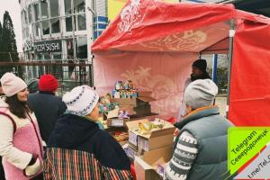 "Изобилие" и "толпы" народа: как в оккупированном Северодонецке прошла продовольственная ярмарка