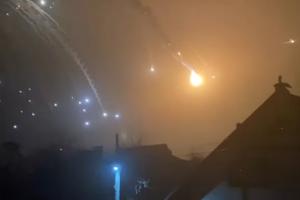 "Салюти" у Криму: окупанти заявили про атаку дронів з вибухівкою