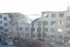 "Бавовна" в оккупированной Васильевке: ВСУ разнесли здание военной комендатуры