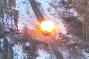 У Кремінських лісах ЗСУ знищили розпіарену російську бойову машину "Термінатор"