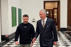 Зеленський зустрівся з королем Бельгії Філіппом I