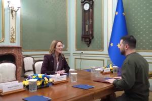 В Україну з візитом прибули президентка Європарламенту та президентка Єврокомісії