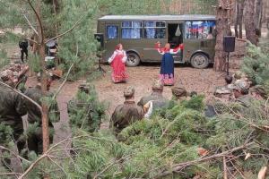 Жесть в Кременских лесах или, Как пытаются поднять вялый боевой дух российских вояк