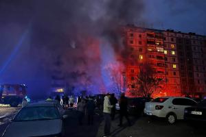Ракетный удар по Украине: российская ракета разрушила многоэтажку в Умани