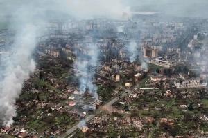 Вблизи Бахмута украинские военные освободили от врага 20 квадратных километров