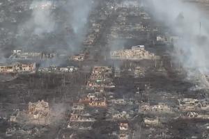 "Це пекло": Мар'їнка та Бахмут перетворилися на суцільні руїни – фото