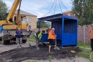 Дуже "потрібний" об'єкт: Влада окупованого Лисичанська похвалилася новою зупинкою громадського транспорту