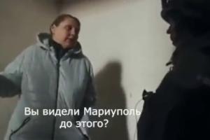 "Ви бачили до цього Маріуполь?": Мешканка міста врізала правду в обличчя російському пропагандисту