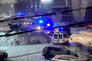 Атака БПЛА на Санкт-Петербург: беспилотник упал на территории завода "Невский мазут"