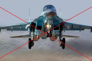 На Восточном направлении уничтожен очередной российский истребитель-бомбардировщик Су-34