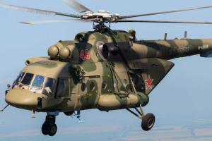 У Бєлгородській області впав російський вертоліт Мі-8