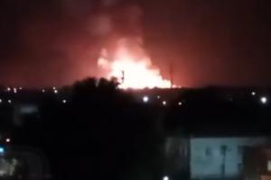 В Ростовской области БПЛА атаковали военный аэродром и нефтехранилище