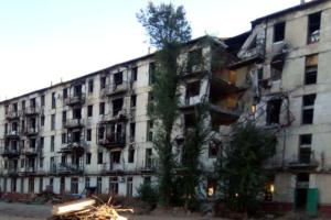 В оккупированном Северодонецке продолжают рушиться аварийные дома
