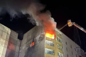 В Кировоградской области "шахед" попал в жилую многоэтажку