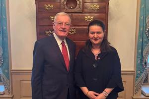 Келлог встретился с послом Украины в США Маркаровой