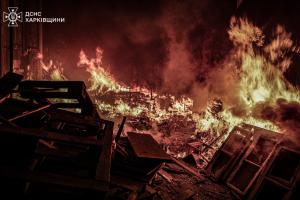 Россия ударила беспилотниками по Харькову