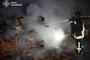 Последствия атаки БПЛА на Одесскую область