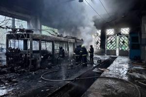 Последствия удара БПЛА по Харькову