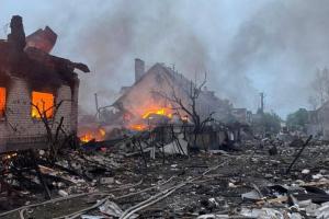 Последствия российского удара по Киевской области