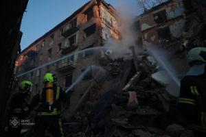 Последствия удара по Киеву