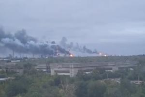БПЛА атаковали НПЗ в Сызрани