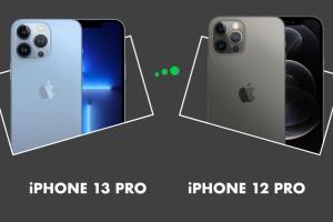 iPhone 13 Pro против iPhone 12 Pro: сравнение флагманов Apple