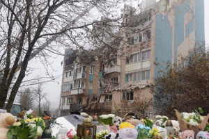 удар по багатоповерхівці у Тернополі