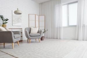 білі шпалери