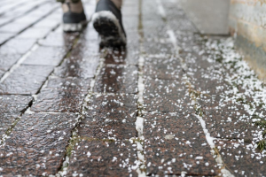 гололед в Лисичанске