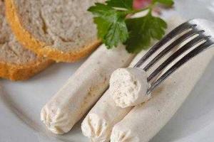Домашние куриные сосиски