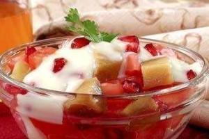 Салат с грейпфрутом