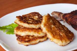 Кукурузные оладьи